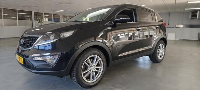 Zwart Gebruikt 2014 Kia Sportage SUV | € 12.750 (Eerlijke prijs) - Afbeelding 1/4