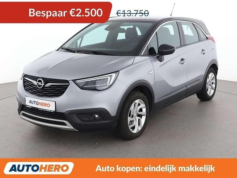 Grijs Gebruikt 2020 Opel Crossland X Innovation SUV | € 11.449 (Super prijs) - Afbeelding 1/3