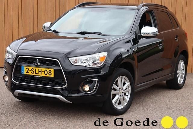 Zwart Gebruikt 2013 Mitsubishi ASX Intense SUV | € 8.940 (Eerlijke prijs) - Afbeelding 1/4