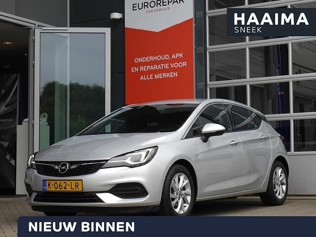 Grijs Gebruikt 2021 Opel Astra Elegance Hatchback | € 15.950 (Iets duurder) - Afbeelding 1/4