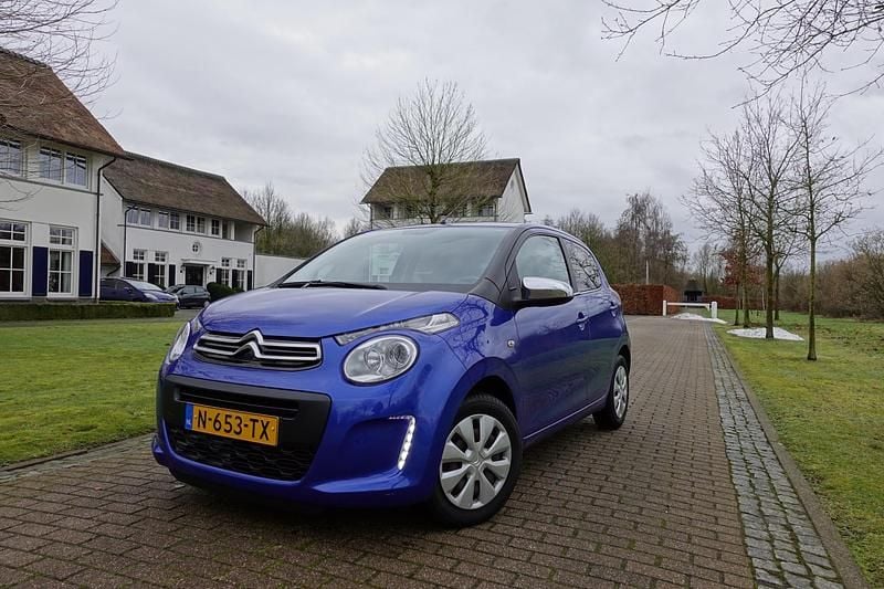 Blauw Occasion 2022 Citroën C1 Feel Hatchback | € 9.950 (Eerlijke prijs) - Afbeelding 1/4
