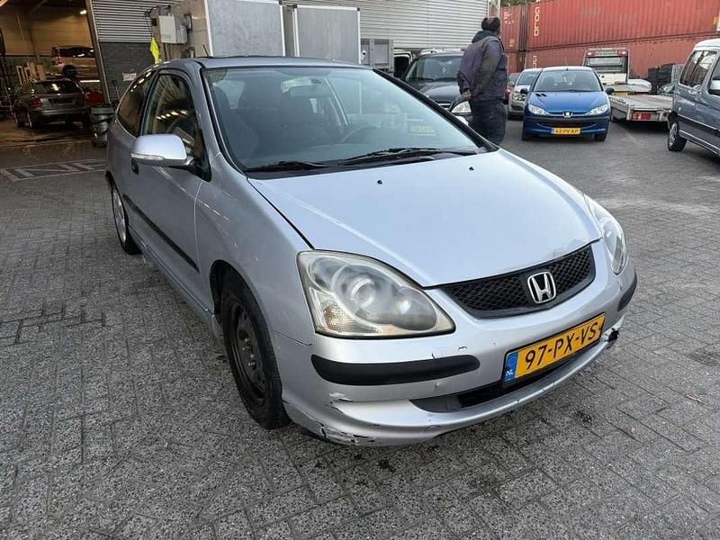 Grijs Gebruikt 2005 Honda Civic LS Hatchback | € 890 (Super prijs) - Afbeelding 1/4