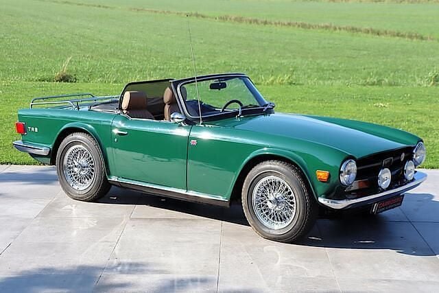 Groen Gebruikt 1971 Triumph TR6 Cabriolet | € 26.500 - Afbeelding 1/4