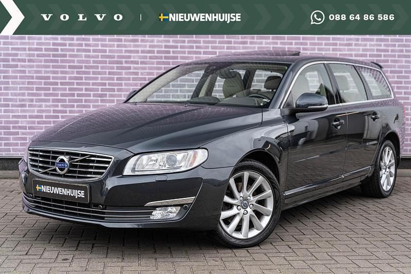 Grijs Gebruikt 2015 Volvo V70 Inscription Stationwagen | € 18.694 (Eerlijke prijs) - Afbeelding 1/4