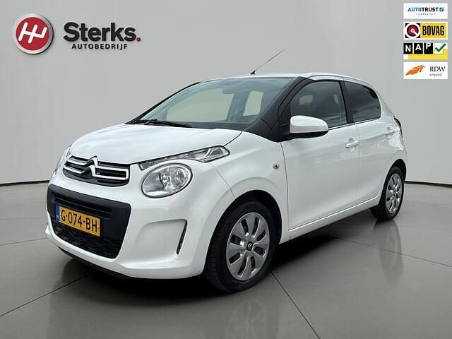 Wit Occasion 2019 Citroën C1 Feel Hatchback | € 8.995 (Eerlijke prijs) - Afbeelding 1/4