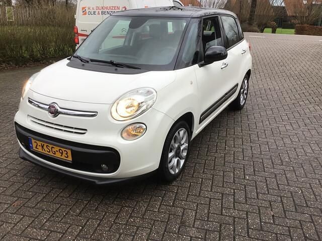 Wit Gebruikt 2013 Fiat 500 Lounge MPV | € 5.950 - Afbeelding 1/4
