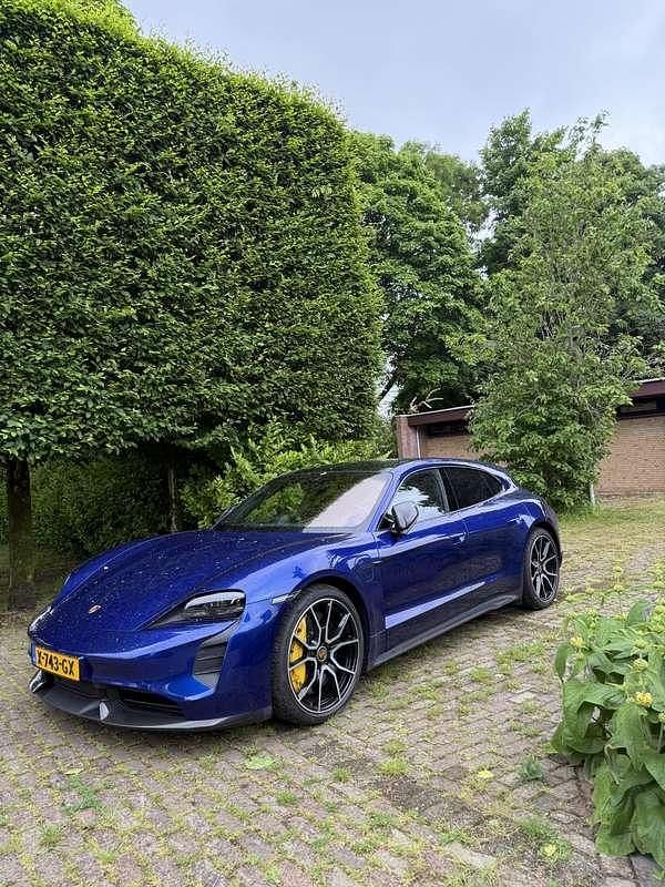 Occasion Porsche Taycan 92 kW (126 PK) 2023 Blauw Sedan