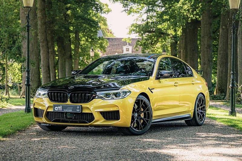Geel Gebruikt 2019 BMW M5 Sedan | € 139.950 - Afbeelding 1/4