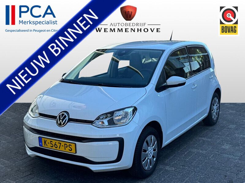 Wit Gebruikt 2021 VW up! move up! Hatchback | € 9.745 (Goede deal) - Afbeelding 1/4