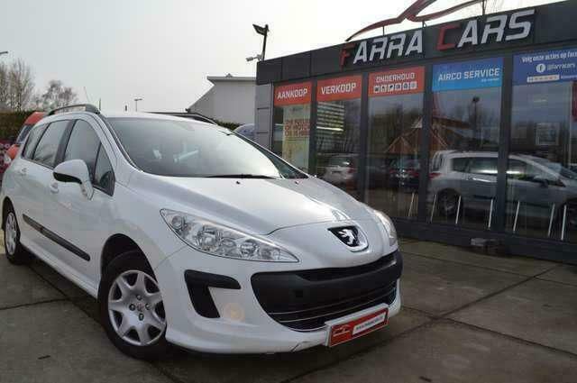Wit Gebruikt 2009 Peugeot 308 Sedan | € 4.950 (Iets duurder) - Afbeelding 1/4