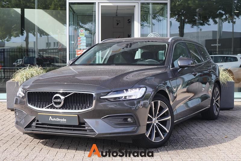 Grijs Gebruikt 2020 Volvo V60 Business Edition Stationwagen | € 22.900 (Goede deal) - Afbeelding 1/4