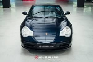 Occasion Porsche 911 Carrera Cabriolet 320 PK (235 kW) 2004 Blauwmidnight blue metallic ( l39c ) Cabriolet