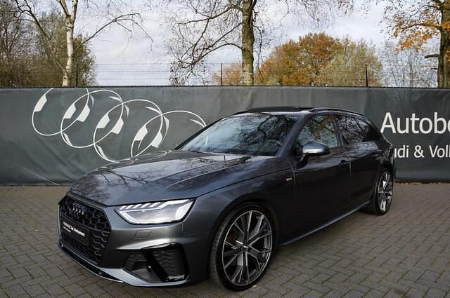 Grijs Gebruikt 2020 Audi A4 Black Edition Stationwagen | € 31.950 (Eerlijke prijs) - Afbeelding 1/4