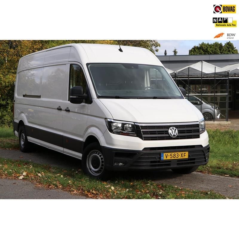 Wit Gebruikt 2019 VW Crafter Highline Van | € 18.500 (Eerlijke prijs) - Afbeelding 1/4