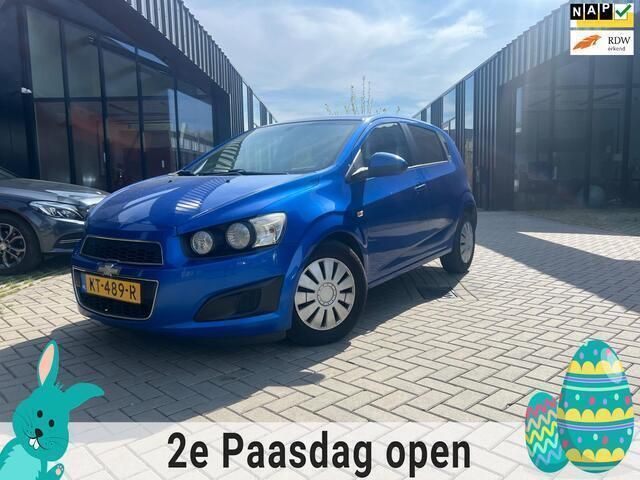 Blauw Gebruikt 2011 Chevrolet Aveo LS Sedan | € 2.150 (Eerlijke prijs) - Afbeelding 1/4
