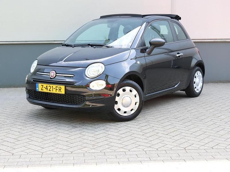 Zwart Gebruikt 2024 Fiat 500C Urban Cabriolet | € 18.920 (Eerlijke prijs) - Afbeelding 1/2