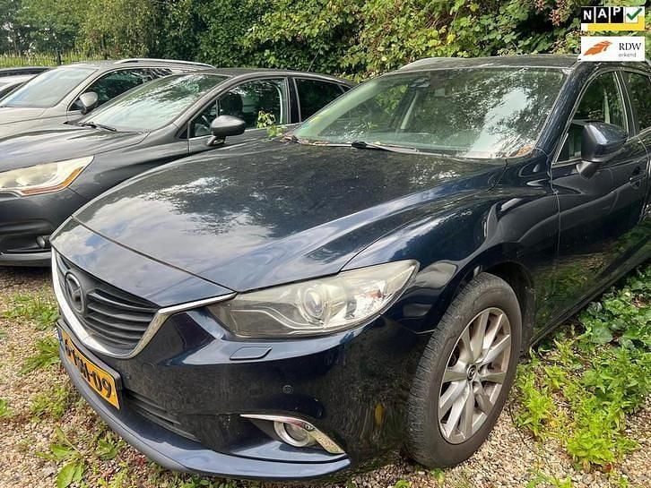 Blauw Occasion 2014 Mazda 6 Stationwagen | € 4.950 (Super prijs) - Afbeelding 1/4