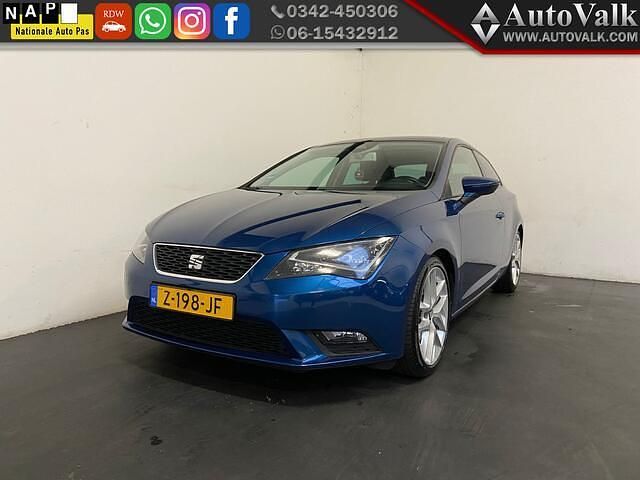 Blauw Gebruikt 2015 Seat Leon SC Business Hatchback | € 9.949 - Afbeelding 1/4