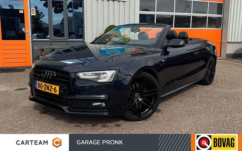 Blauw Gebruikt 2013 Audi A5 Cabriolet S-Line Cabriolet | € 15.749 - Afbeelding 1/4
