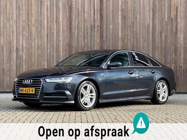 Blauw Occasion 2017 Audi A6 S-Line Sedan | € 18.950 (Eerlijke prijs) - Afbeelding 1/4