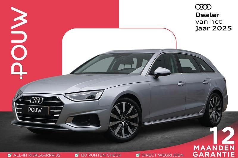 Grijs Gebruikt 2022 Audi A4 Advanced Stationwagen | € 32.500 (Eerlijke prijs) - Afbeelding 1/4