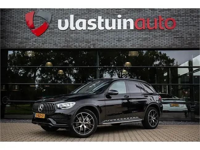 Zwart Gebruikt 2020 Mercedes GLC300e Premium Plus SUV | € 33.950 (Eerlijke prijs) - Afbeelding 1/4
