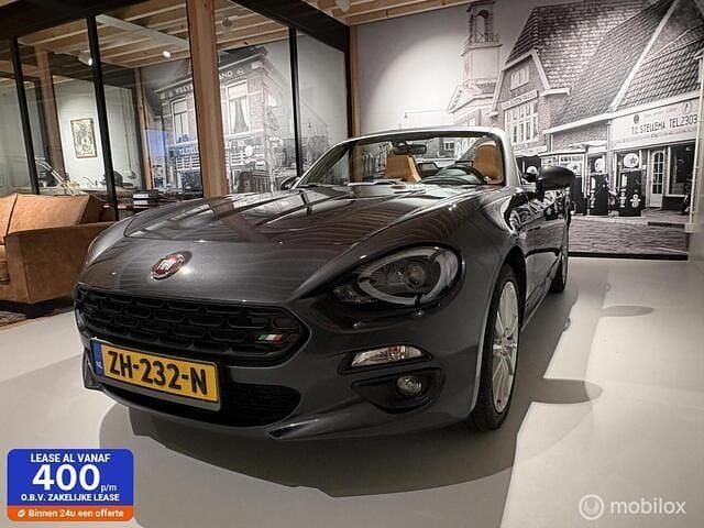 Grijs Occasion 2019 Fiat 124 Spider Lusso Cabriolet | € 24.950 (Eerlijke prijs) - Afbeelding 1/4