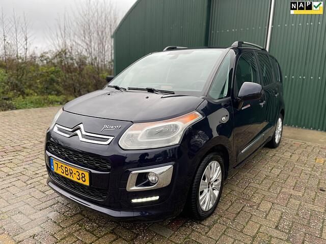 Blauw (metallic) Gebruikt 2013 Citroën C3 Picasso Exclusive MPV | € 4.995 (Iets duurder) - Afbeelding 1/4