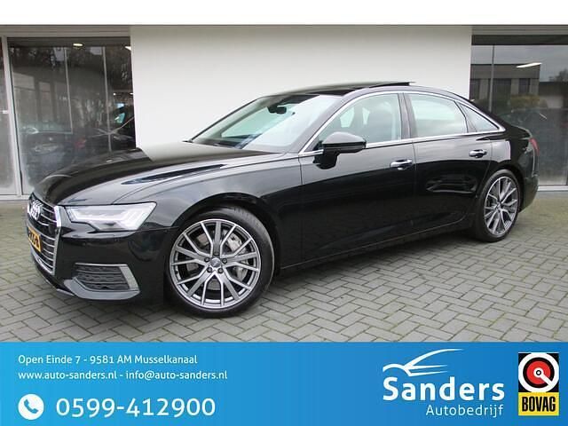 Zwart Gebruikt 2018 Audi A6 Design Sedan | € 35.995 (Super prijs) - Afbeelding 1/4