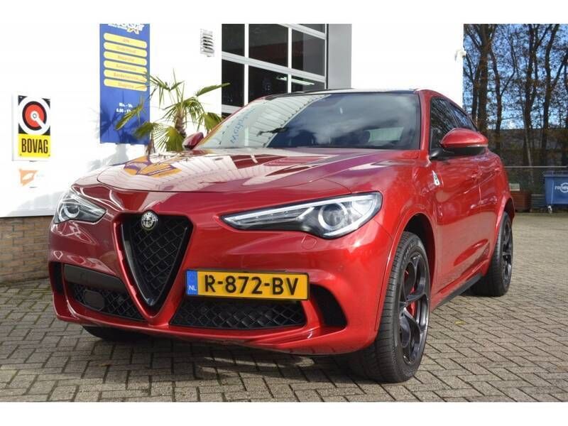 Rood Gebruikt 2018 Alfa Romeo Stelvio Quadrifoglio SUV | € 49.950 (Eerlijke prijs) - Afbeelding 1/4