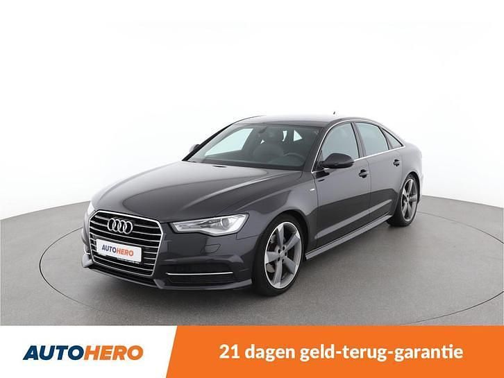Grijs (metallic) Occasion 2016 Audi A6 Sport Sedan | € 17.450 (Iets duurder) - Afbeelding 1/4