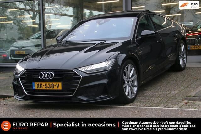 Grijs Gebruikt 2019 Audi A7 Sportback Hatchback | € 28.995 - Afbeelding 1/4