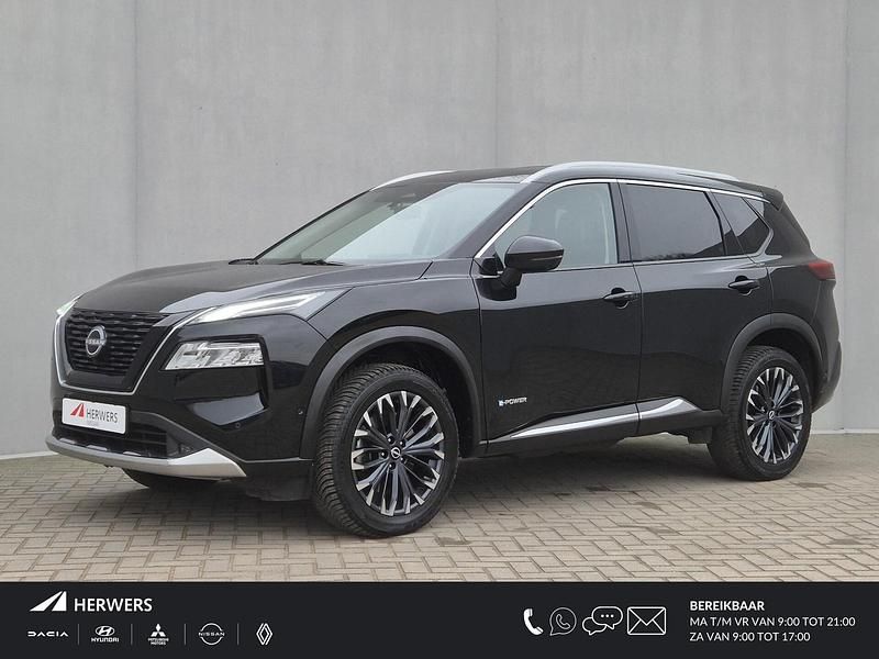 Zwart Occasion 2024 Nissan X-Trail Tekna SUV | € 39.935 (Eerlijke prijs) - Afbeelding 1/4