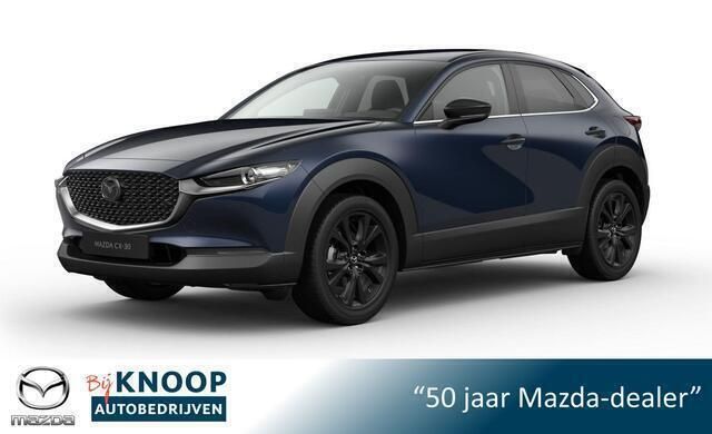 Blauw Nieuw 2025 Mazda CX-30 Homura-Line SUV | € 41.490 (Eerlijke prijs) - Afbeelding 1/4