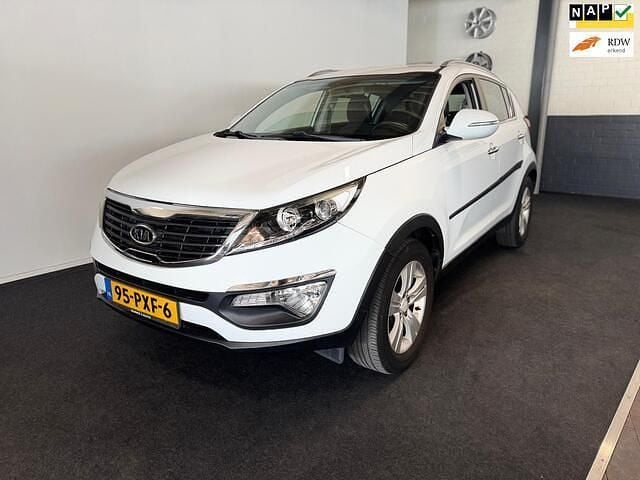 Wit Gebruikt 2011 Kia Sportage Plus SUV | € 7.950 (Goede deal) - Afbeelding 1/4