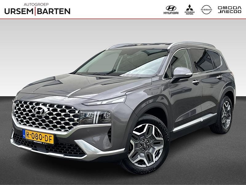 Grijs Gebruikt 2022 Hyundai Santa Fe Premium SUV | € 39.430 (Eerlijke prijs) - Afbeelding 1/4