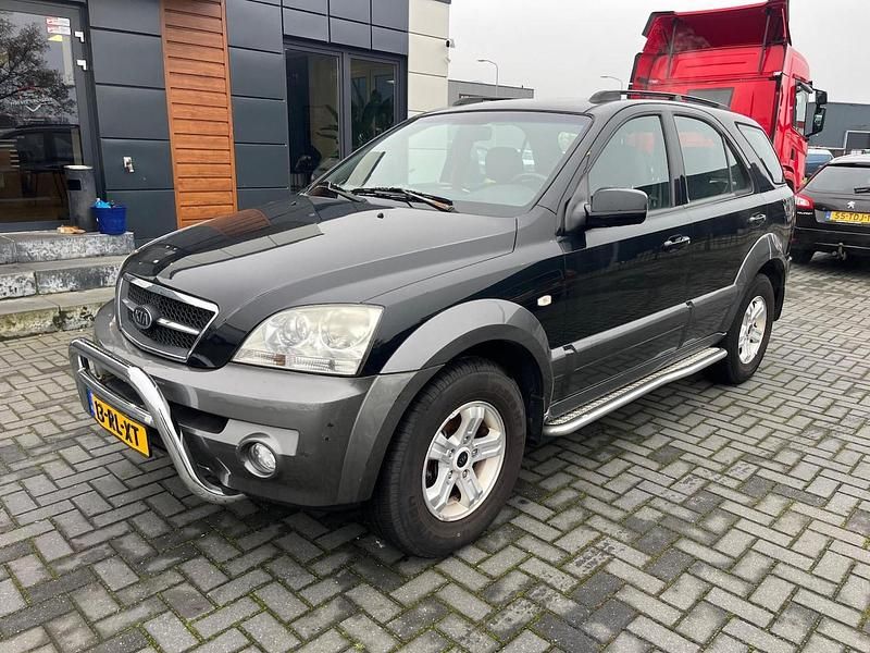 Zwart (metallic) Gebruikt 2005 Kia Sorento EX SUV | € 1.500 - Afbeelding 1/4