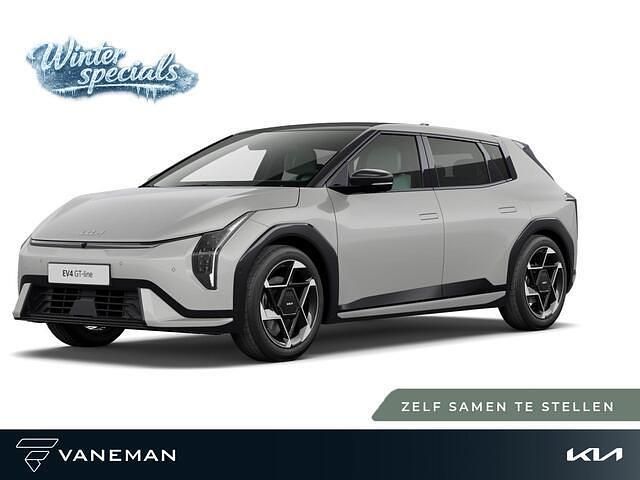 Grijs Nieuw 2025 Kia EV4 GT-Line Hatchback | € 43.895 (Eerlijke prijs) - Afbeelding 1/2