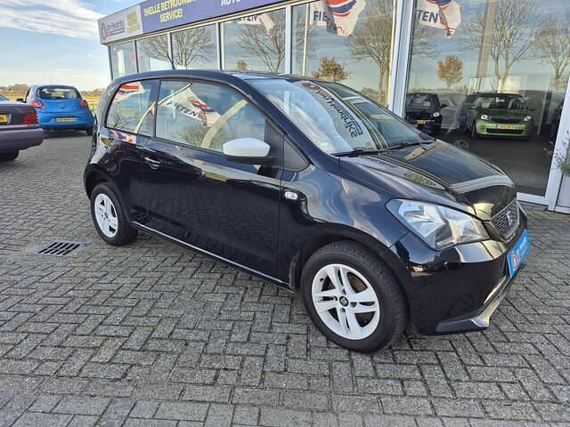 Zwart (metallic) Gebruikt 2014 Seat Mii Style Hatchback | € 2.950 (Iets duurder) - Afbeelding 1/4