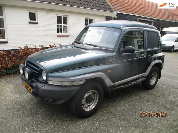Occasion Ssangyong (KGM) Korando 120 PK (88 kW) 2003 Groen (metallic) SUV