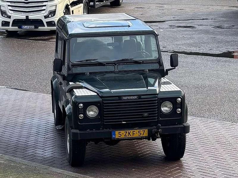 Groen Gebruikt 2001 Land Rover Defender MPV | € 12.000 (Super prijs) - Afbeelding 1/4