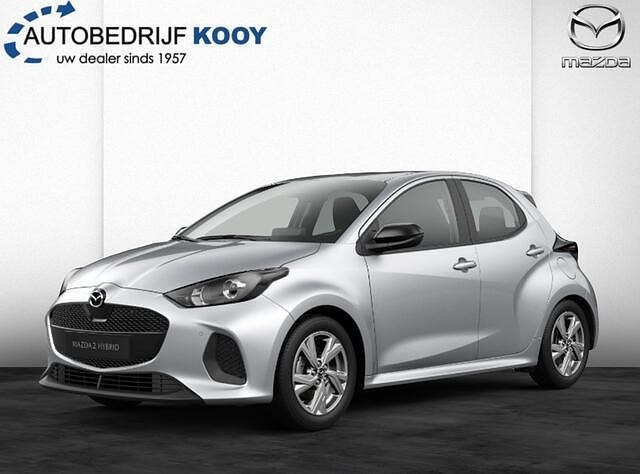 Zilver Nieuw 2025 Mazda 2 Exclusive-Line Hatchback | € 27.870 (Eerlijke prijs) - Afbeelding 1/4