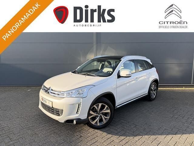 Wit (parellak) Occasion 2014 Citroën C4 Aircross Exclusive SUV | € 10.945 - Afbeelding 1/4