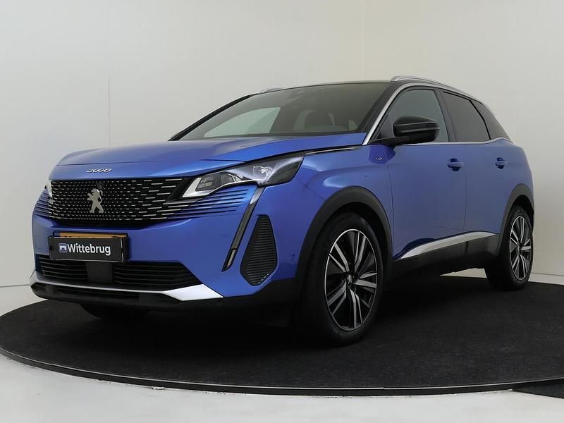 Blauw, metallic lak Gebruikt 2021 Peugeot 3008 GTi SUV | € 27.425 (Iets duurder) - Afbeelding 1/2
