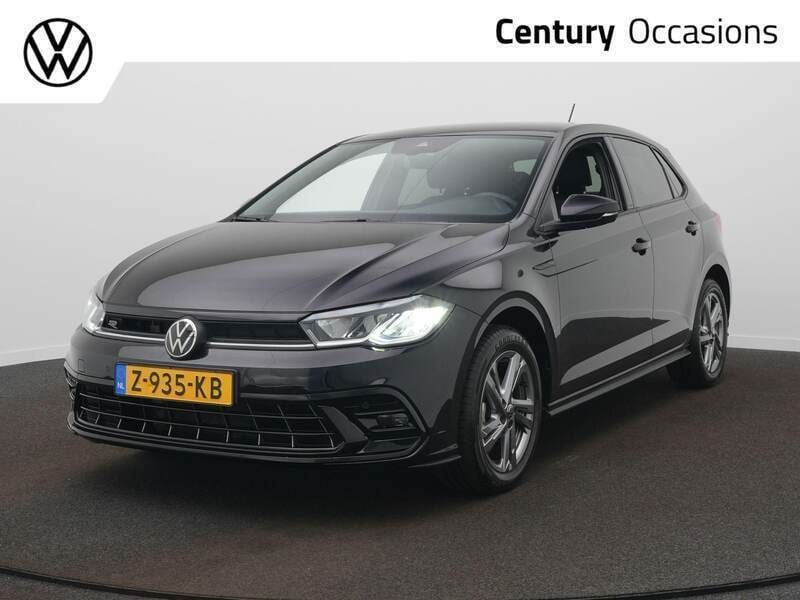 Zwart Gebruikt 2024 VW Polo R-line Hatchback | € 23.795 (Iets duurder) - Afbeelding 1/4