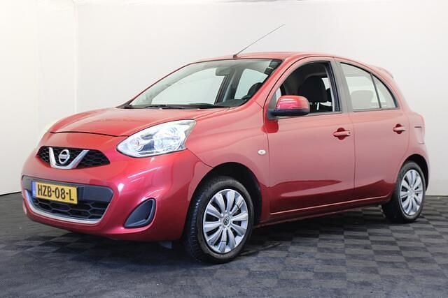 Occasion Nissan Micra Acenta 82 PK (60 kW) 2017 Rood Hatchback