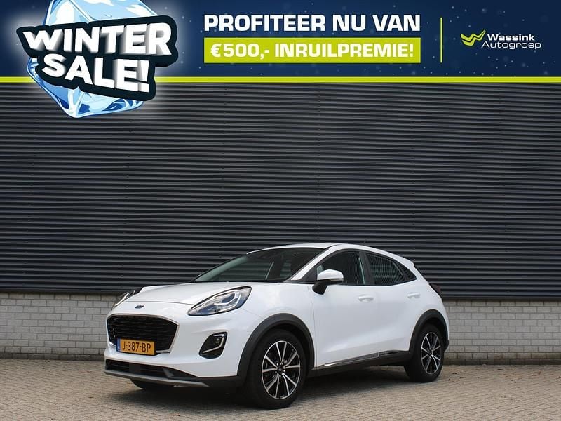 Wit Occasion 2020 Ford Puma Titanium SUV | € 17.535 (Eerlijke prijs) - Afbeelding 1/3