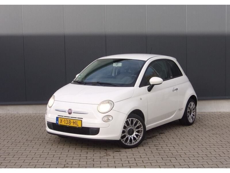 Wit Gebruikt 2009 Fiat 500 Sport Hatchback | € 4.990 (Iets duurder) - Afbeelding 1/4