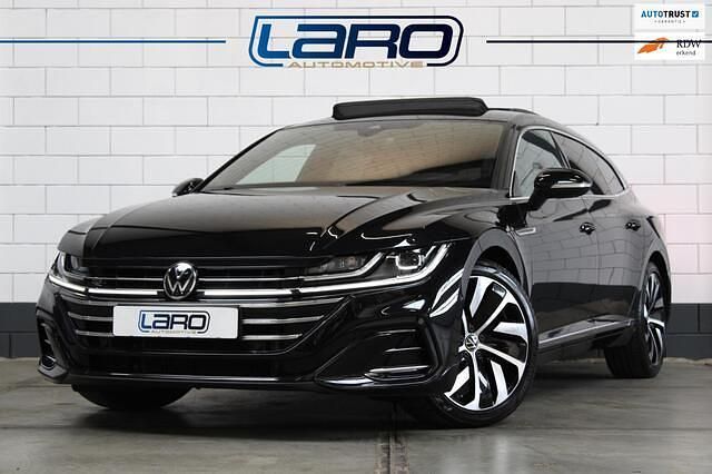 Zwart, metallic lak Gebruikt 2022 VW Arteon R-line Stationwagen | € 36.900 (Eerlijke prijs) - Afbeelding 1/4