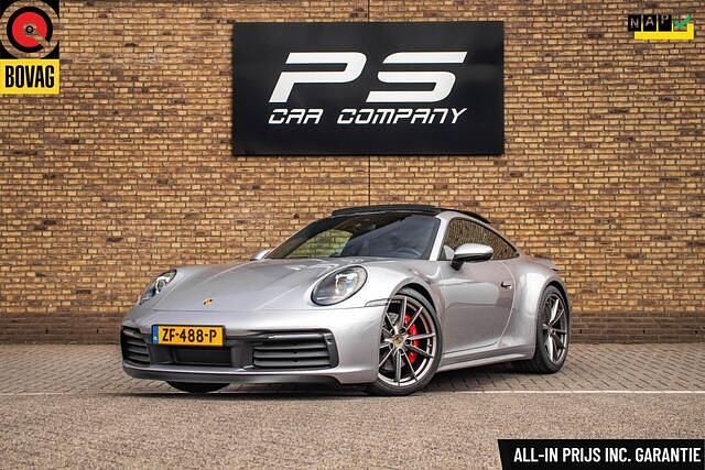 Grijs Gebruikt 2019 Porsche 911 Carrera 4S Chrono Coupé | € 142.911 (Duur) - Afbeelding 1/4